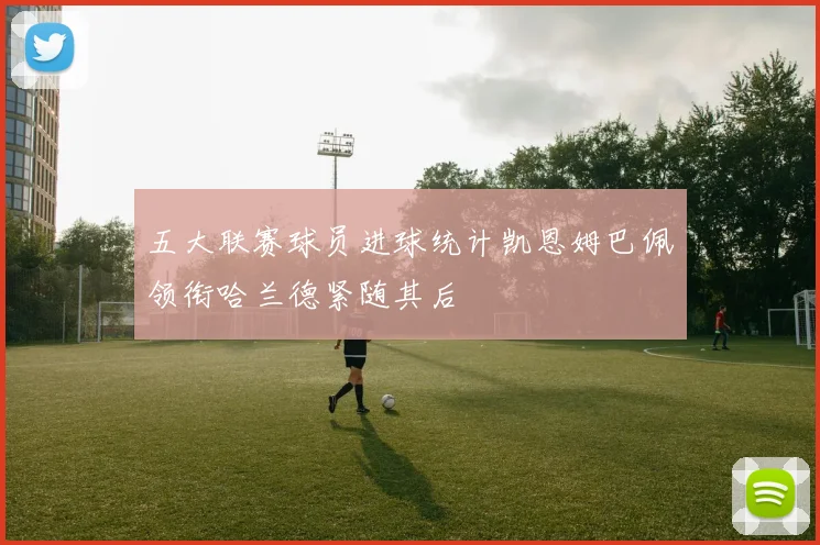 五大联赛球员进球统计凯恩姆巴佩领衔哈兰德紧随其后